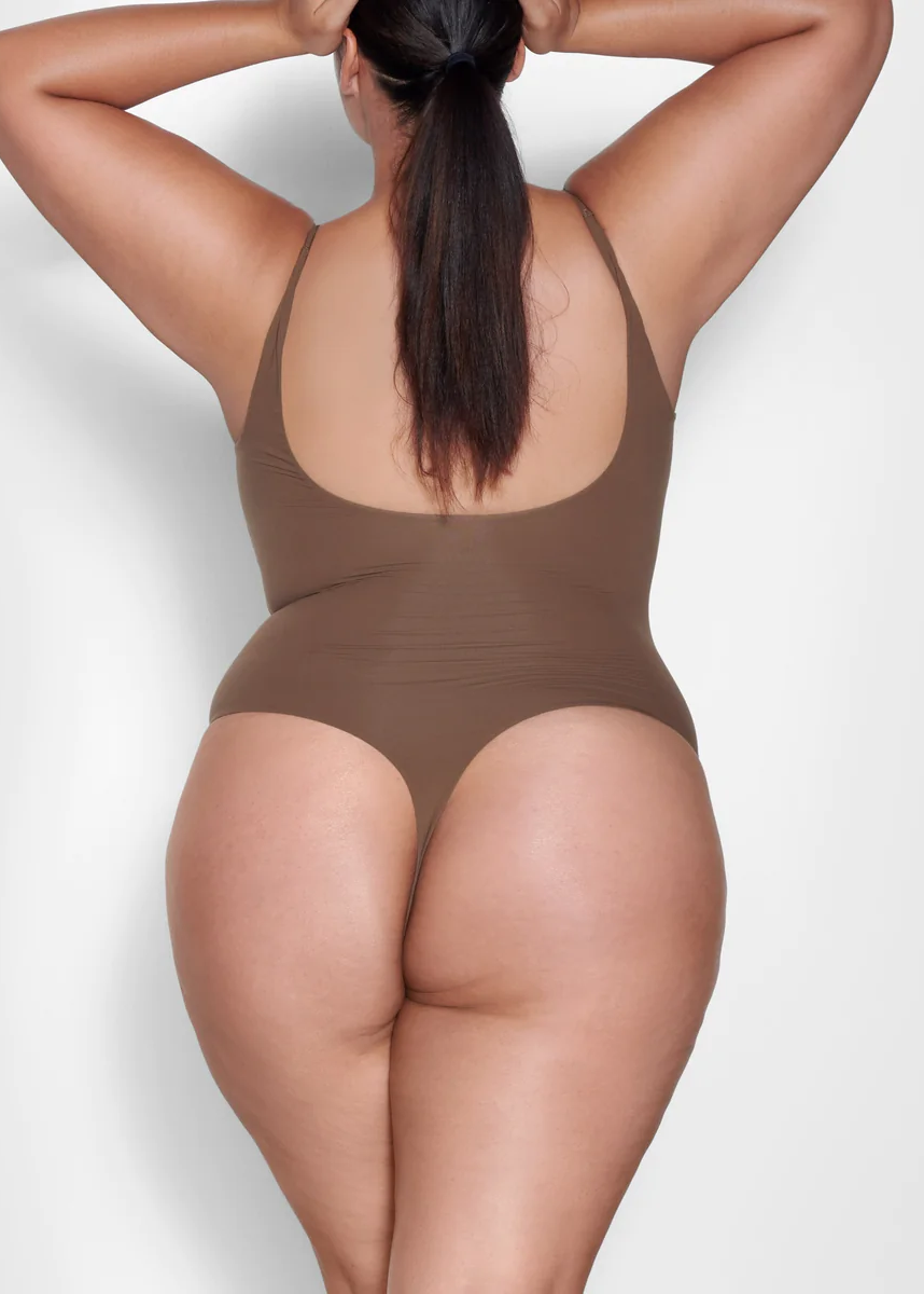 Square neck bodysuit